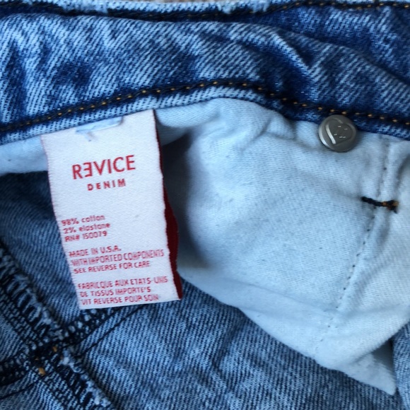 REVICE Denim Ziggy Crops / Blurred Lines - Picture 7 of 8